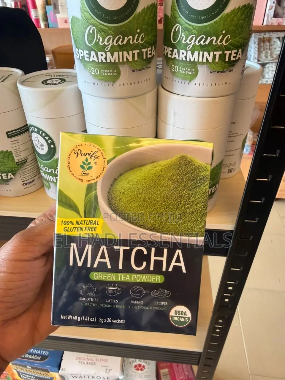 Organic Matcha Green Tea Powder – 20 Sachets (40g)