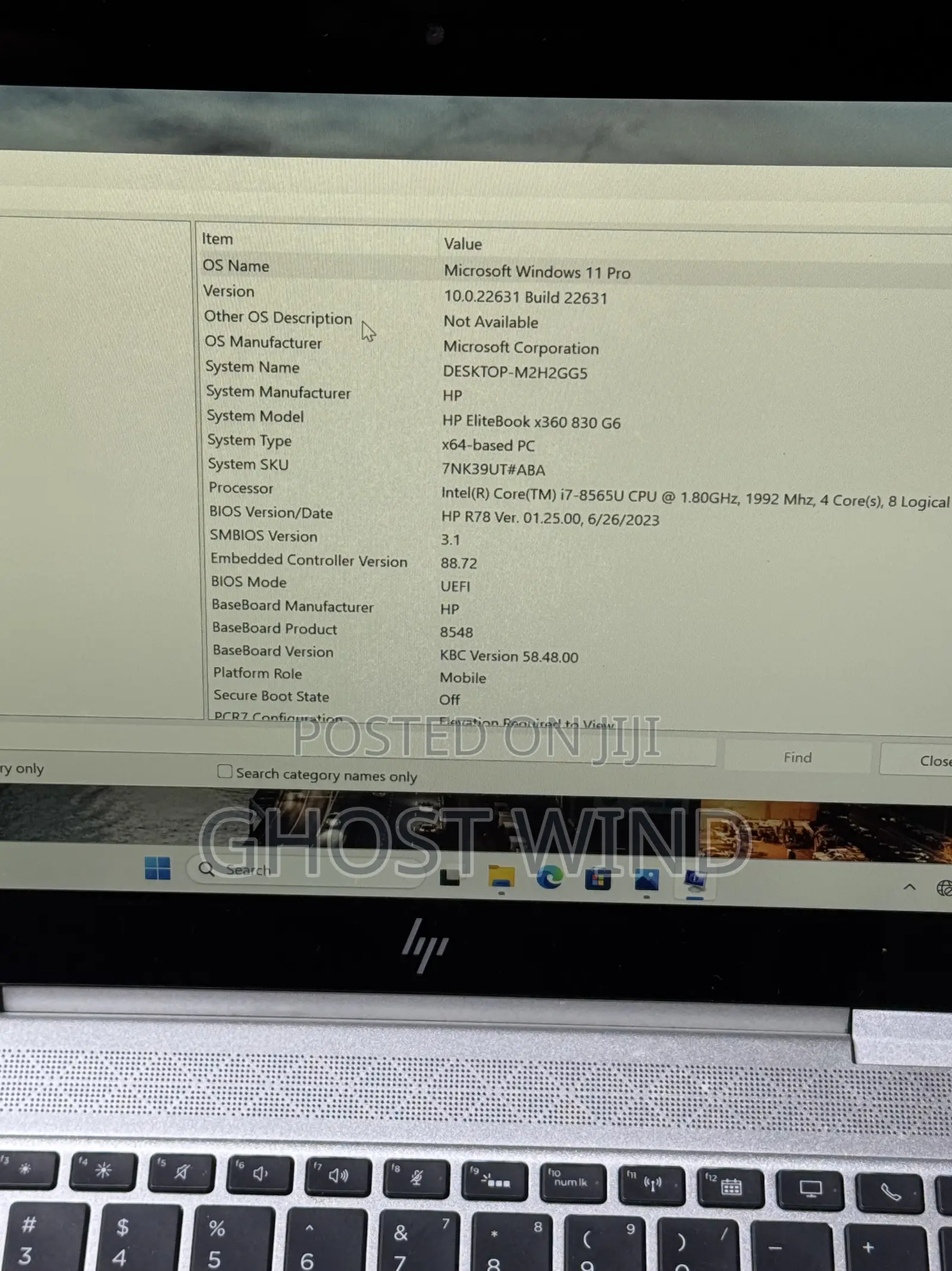 Laptop HP EliteBook 830 G6 16GB Intel Core i7 SSD 512GB