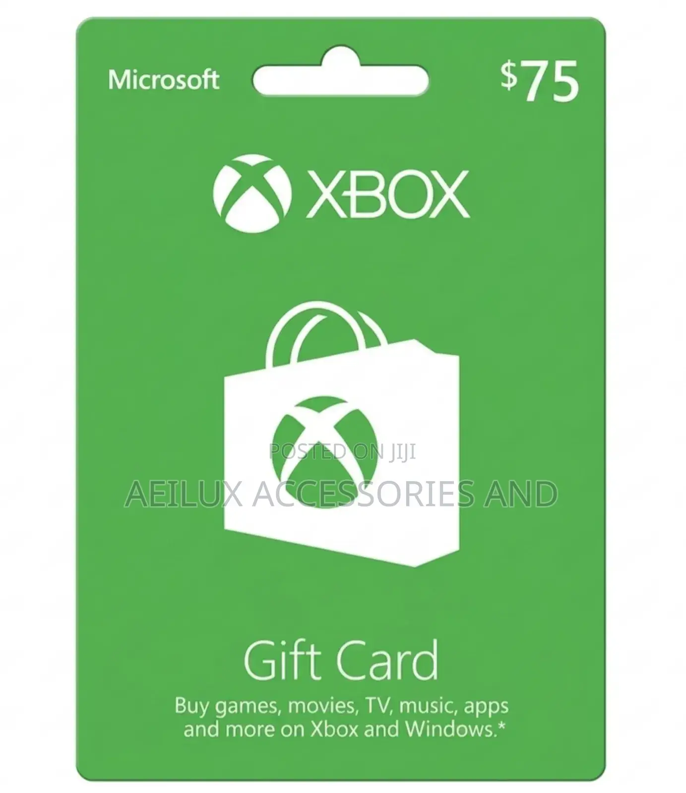 Xbox $75 Gift Card