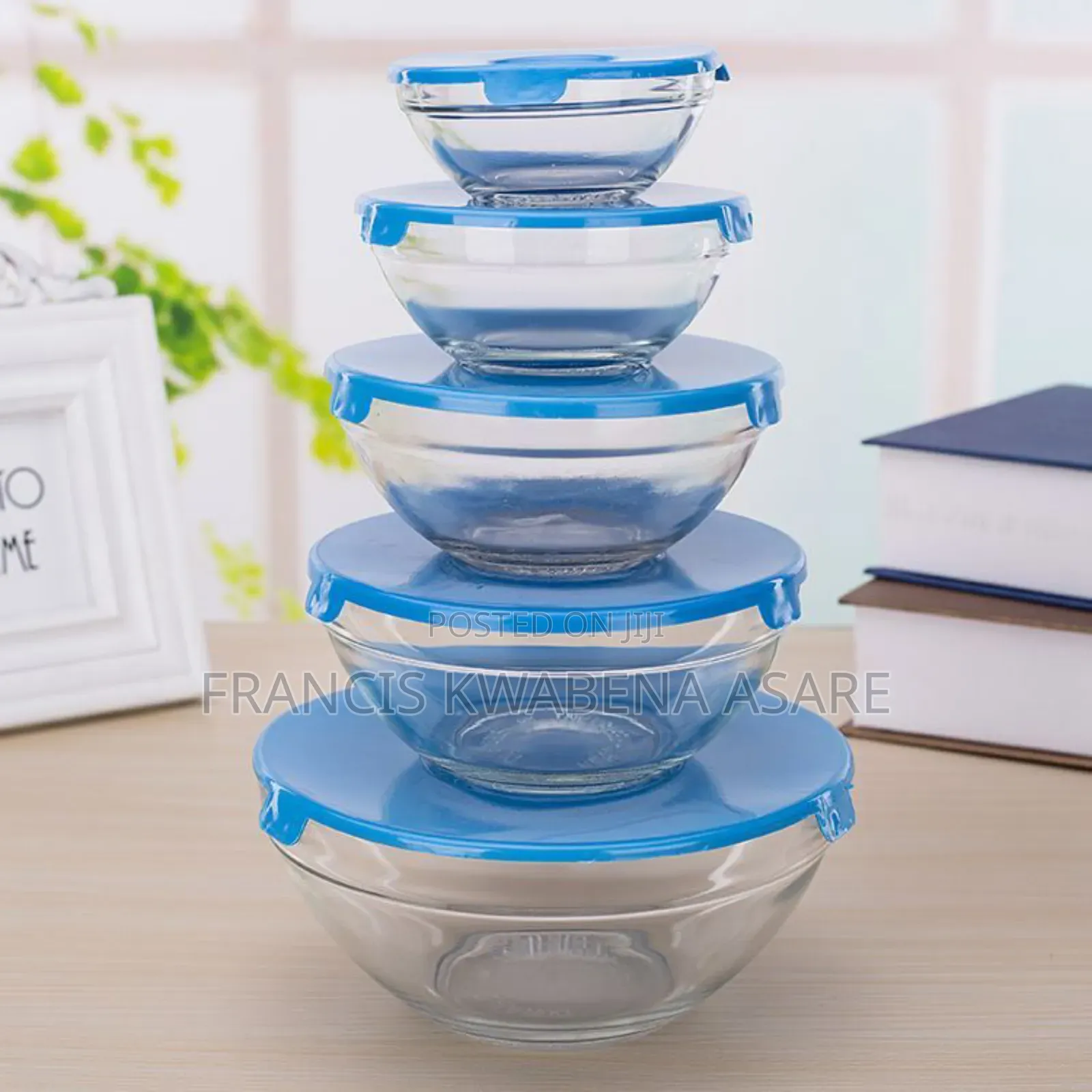 Glass Bowls 5pieces Set
