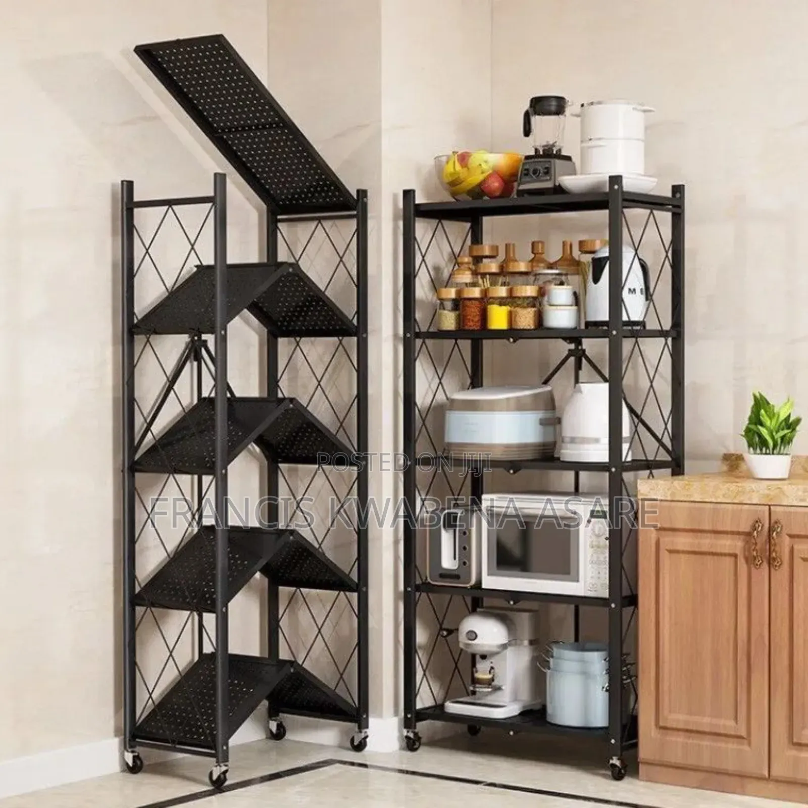 Foldabke Metal Multipurpose Rack
