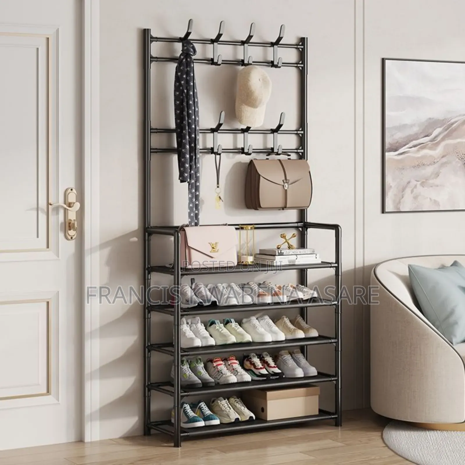 Shoerack With Hanging Space 60cm