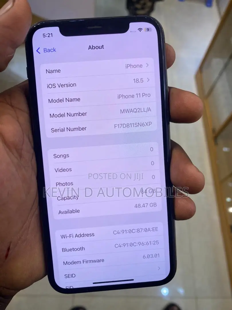 Apple iPhone 11 Pro 64 GB Gray