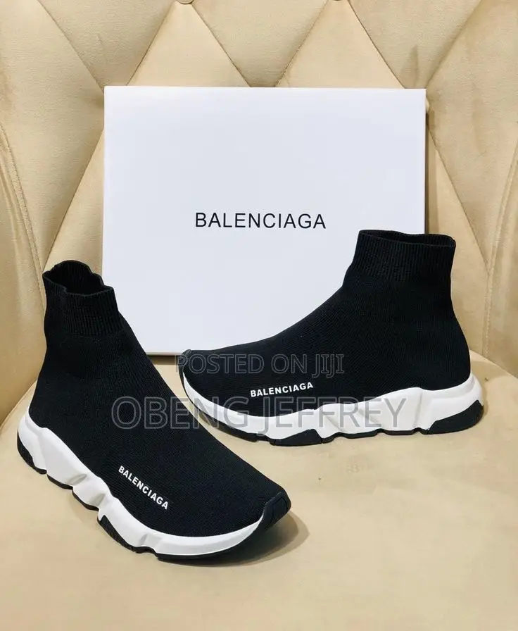 Original Balenciaga 2.0 Socks Sneaker in Black/White
