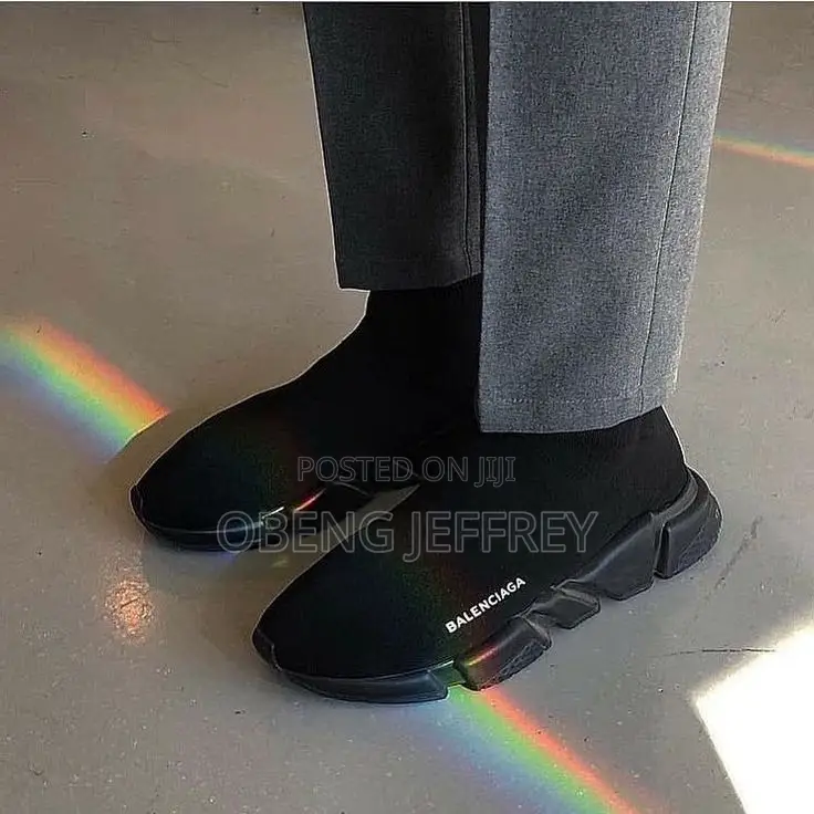 Original Balenciaga 2.0 Socks All Black