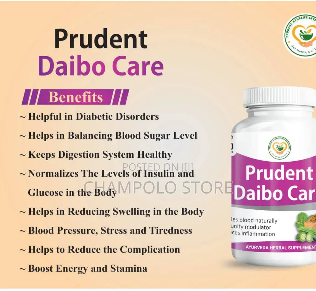 Daibo Care Caps – Natural Blood Sugar Liver Detox Formula