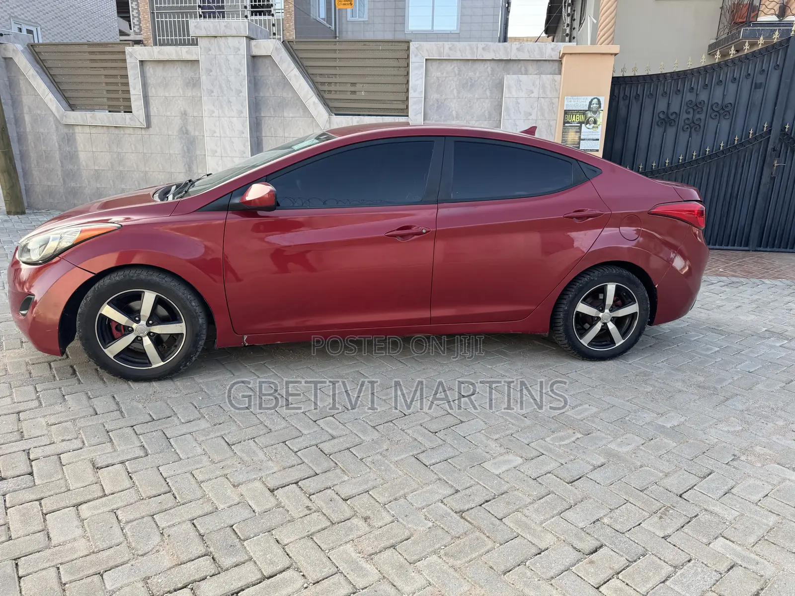 Hyundai Elantra 2013 Red