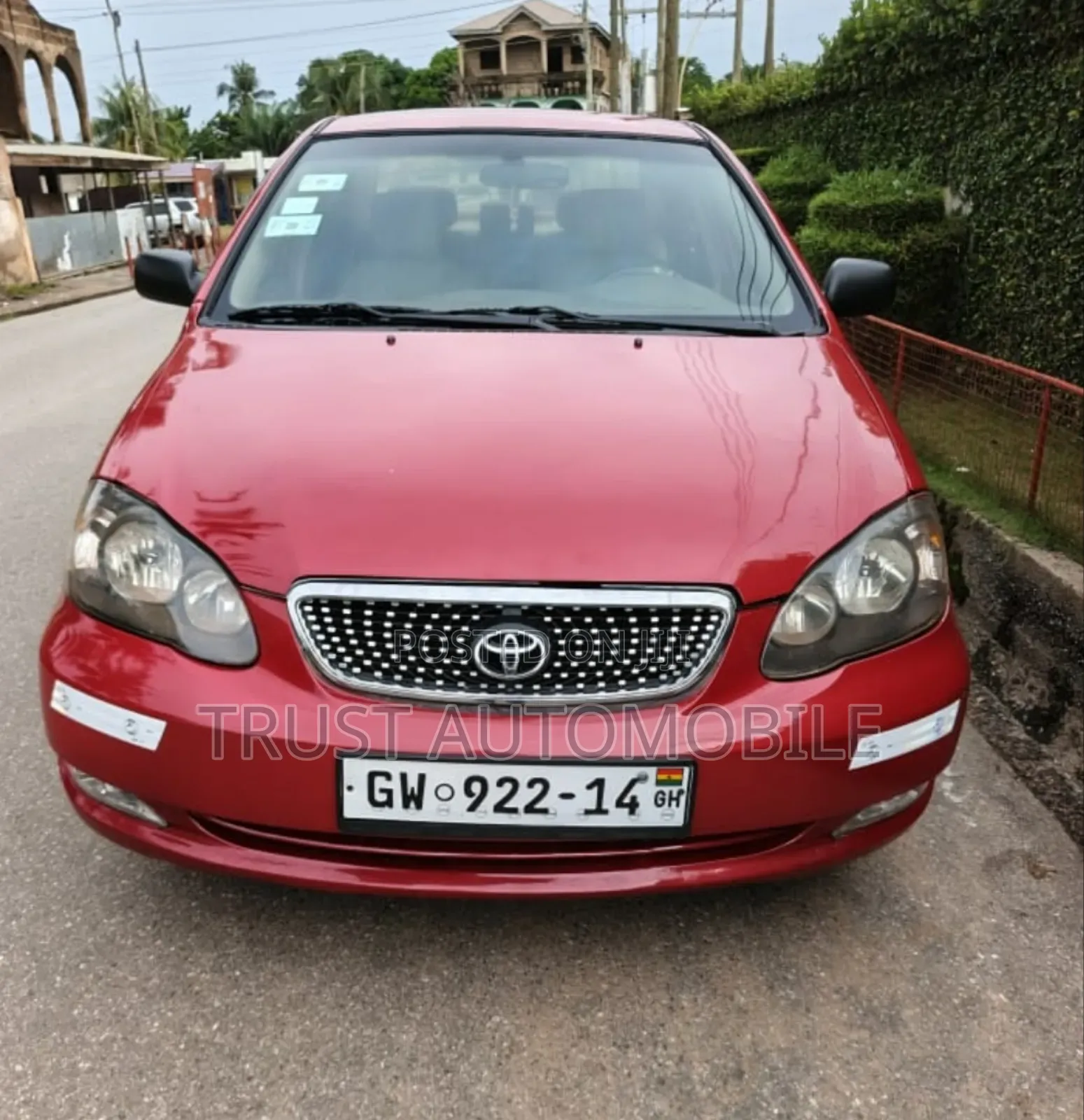 Toyota Corolla LE 2007 Red