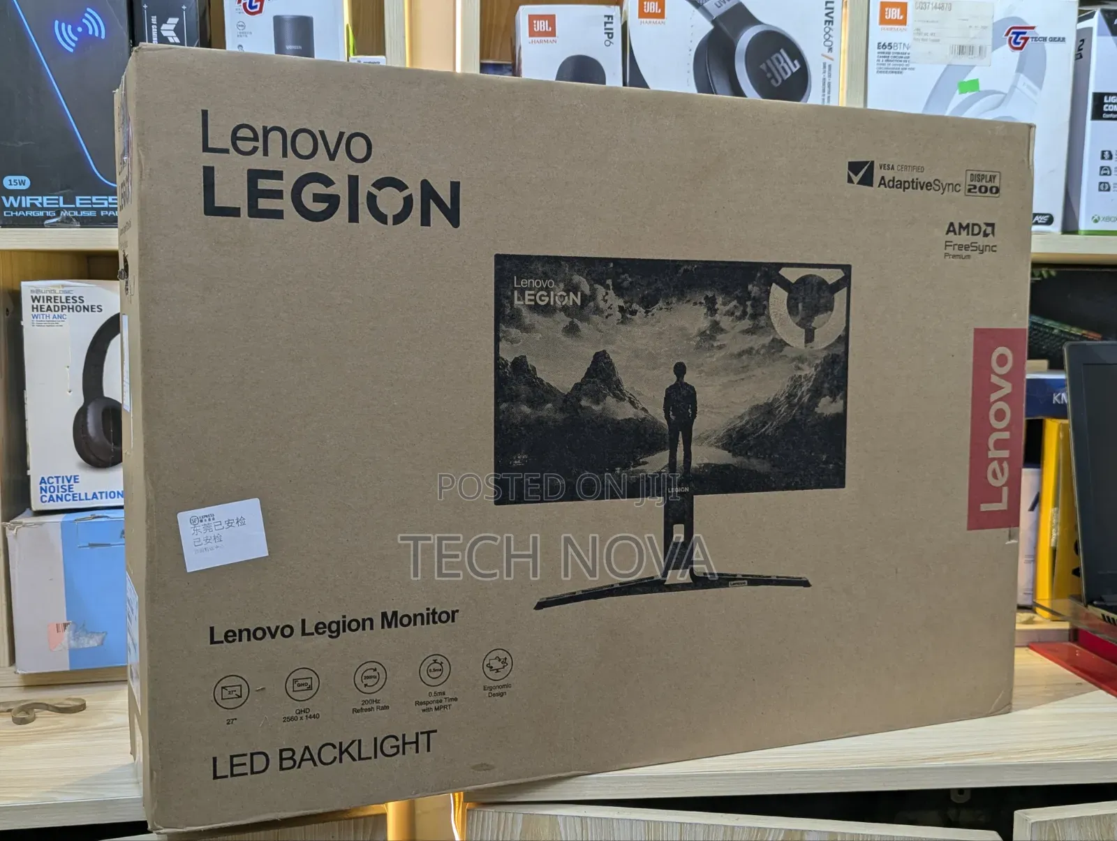 Lenovo Legion R27qe 27" QHD Ips Gaming Monitor 2560x1440 200hz Hdmi2.1