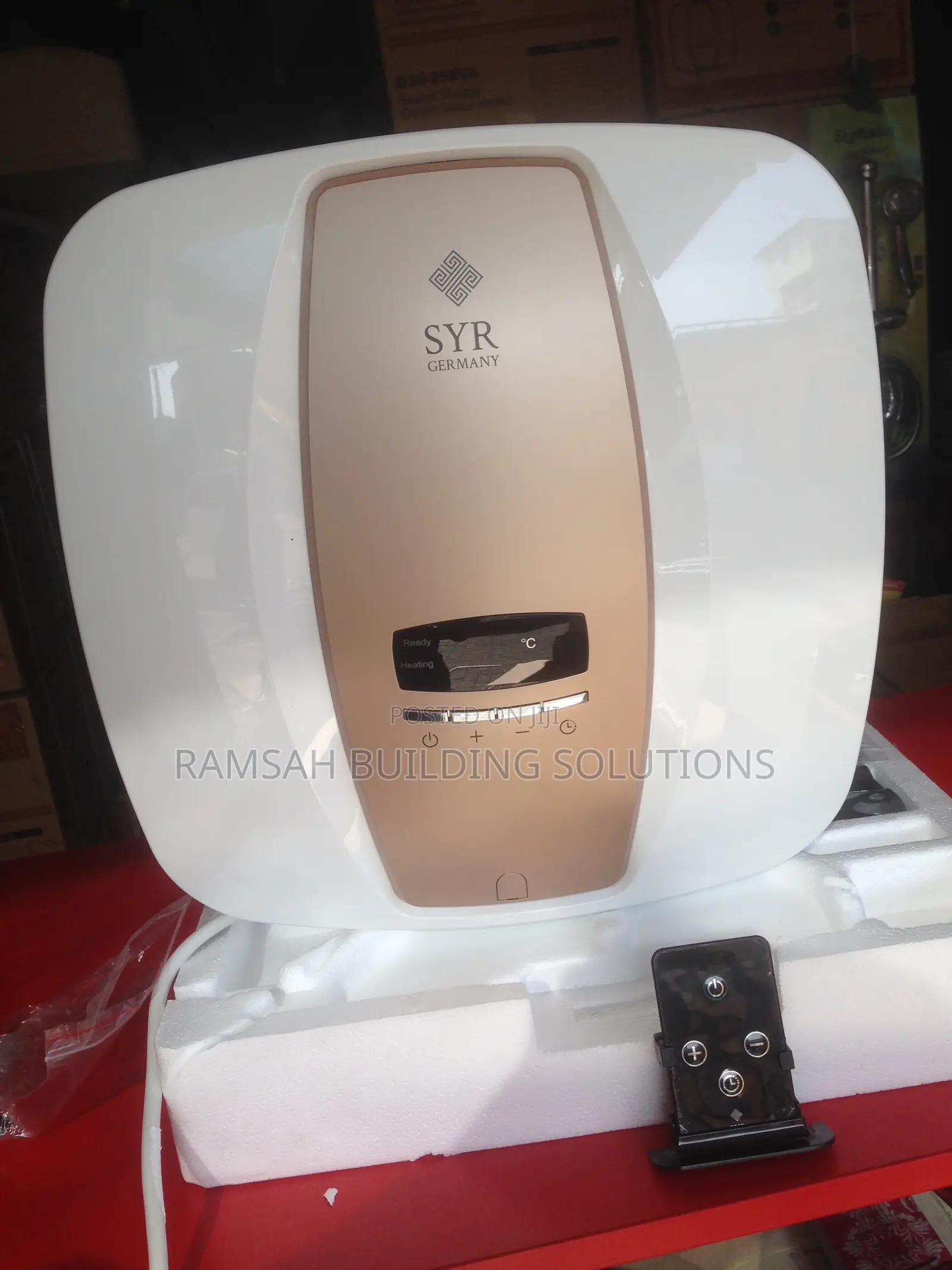 Syr Germany Smart Remote Control Water Heater | Energy Saving