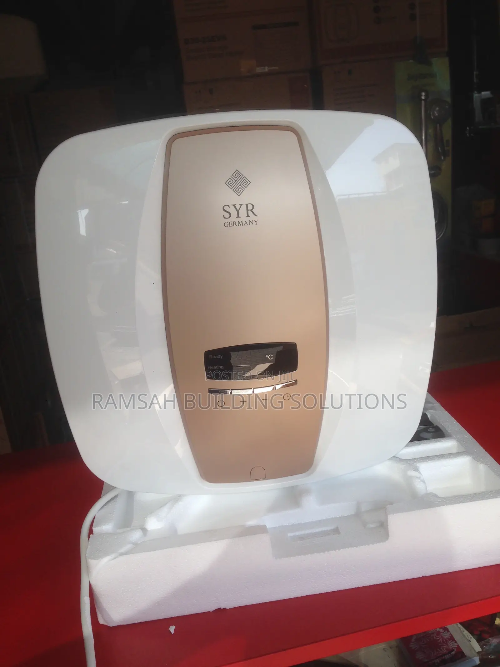Syr Germany Smart Remote Control Water Heater | Energy Saving