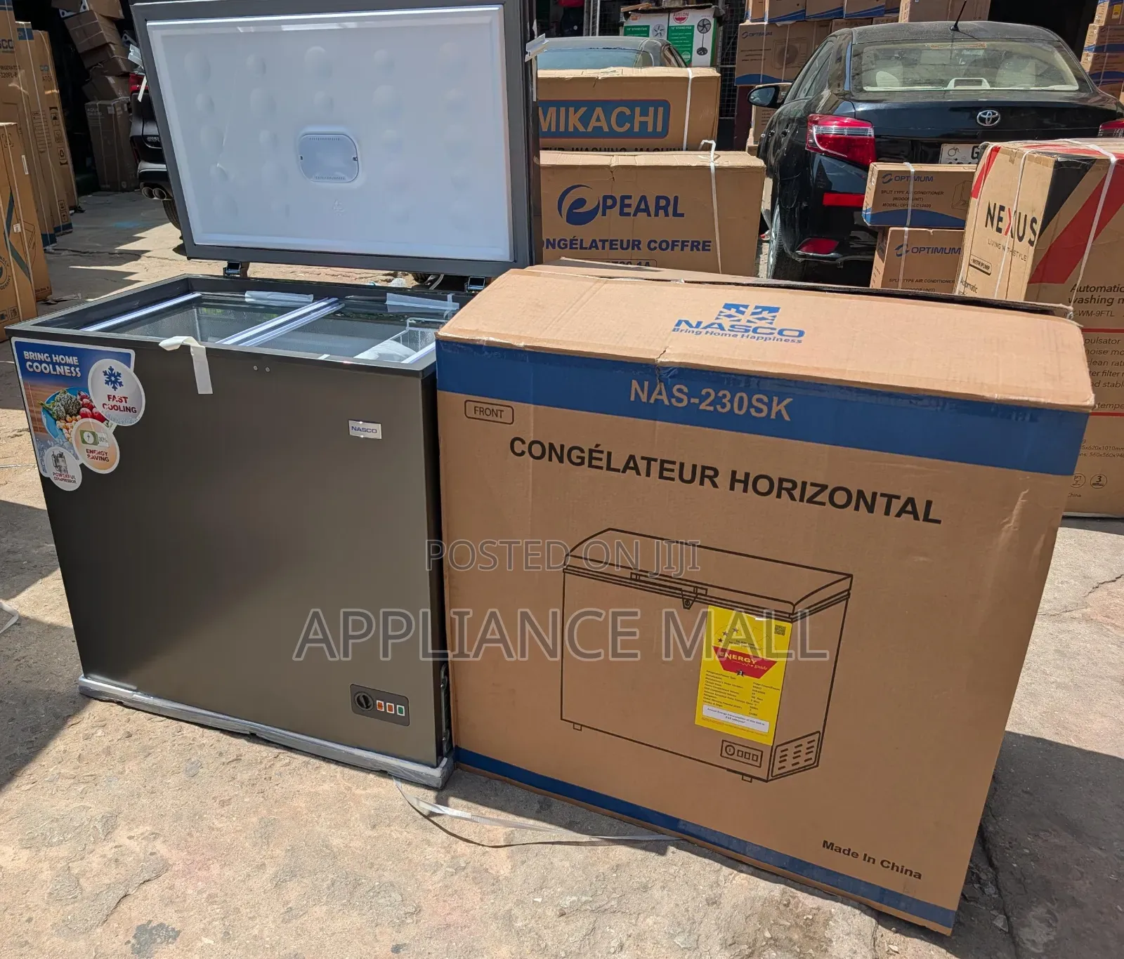 Nasco Freezer Nas230sk (198l) 3*