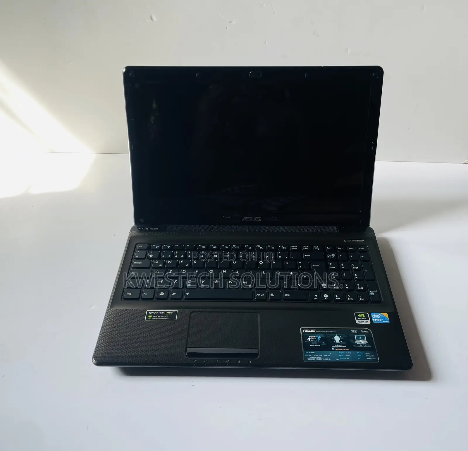 Laptop Asus K52JB 4GB Intel Core i3 HDD 160GB