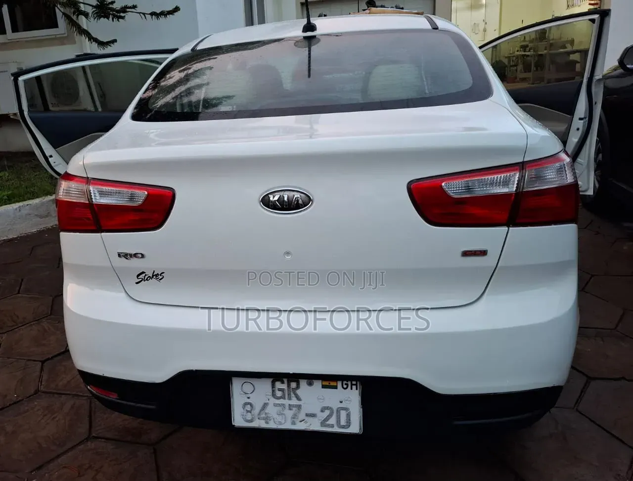 Kia Rio LX 4dr Sedan (1.6L 4cyl 6A) 2012 White