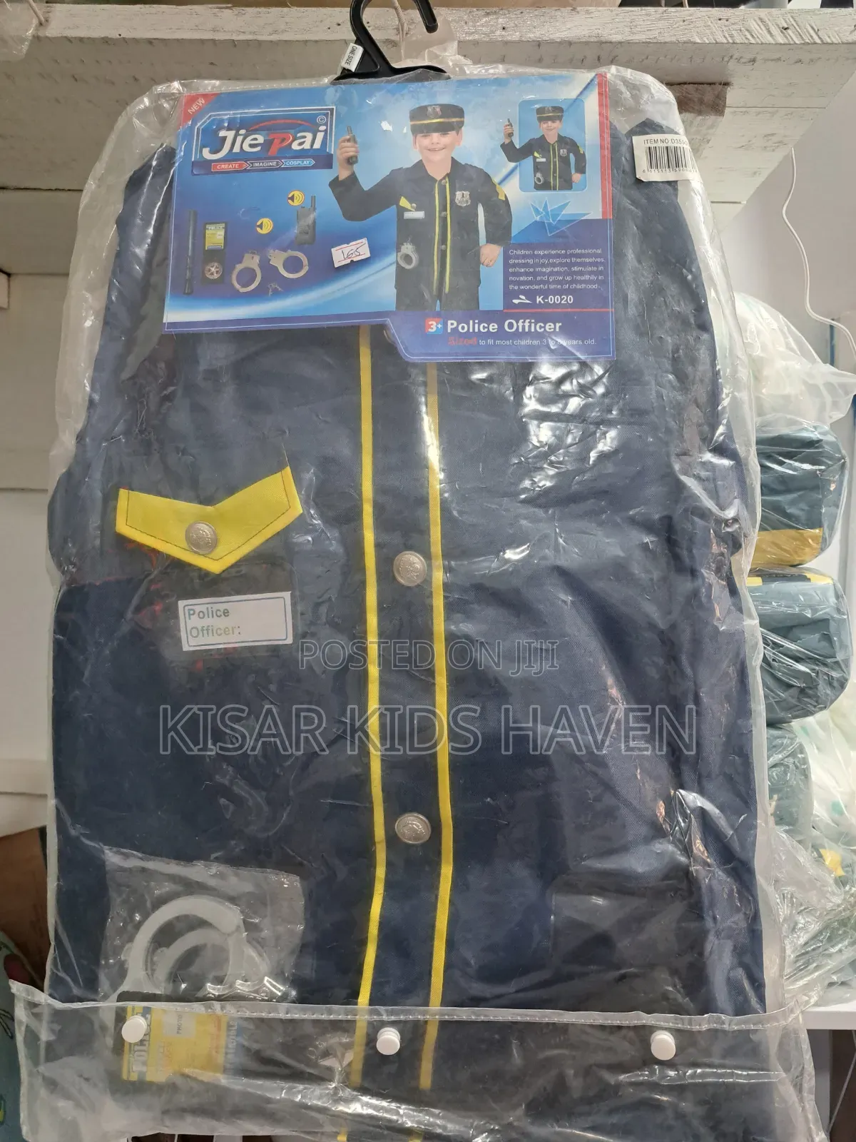 Fine to Wear Kids Career Day Costume Police 3 to 6 Years