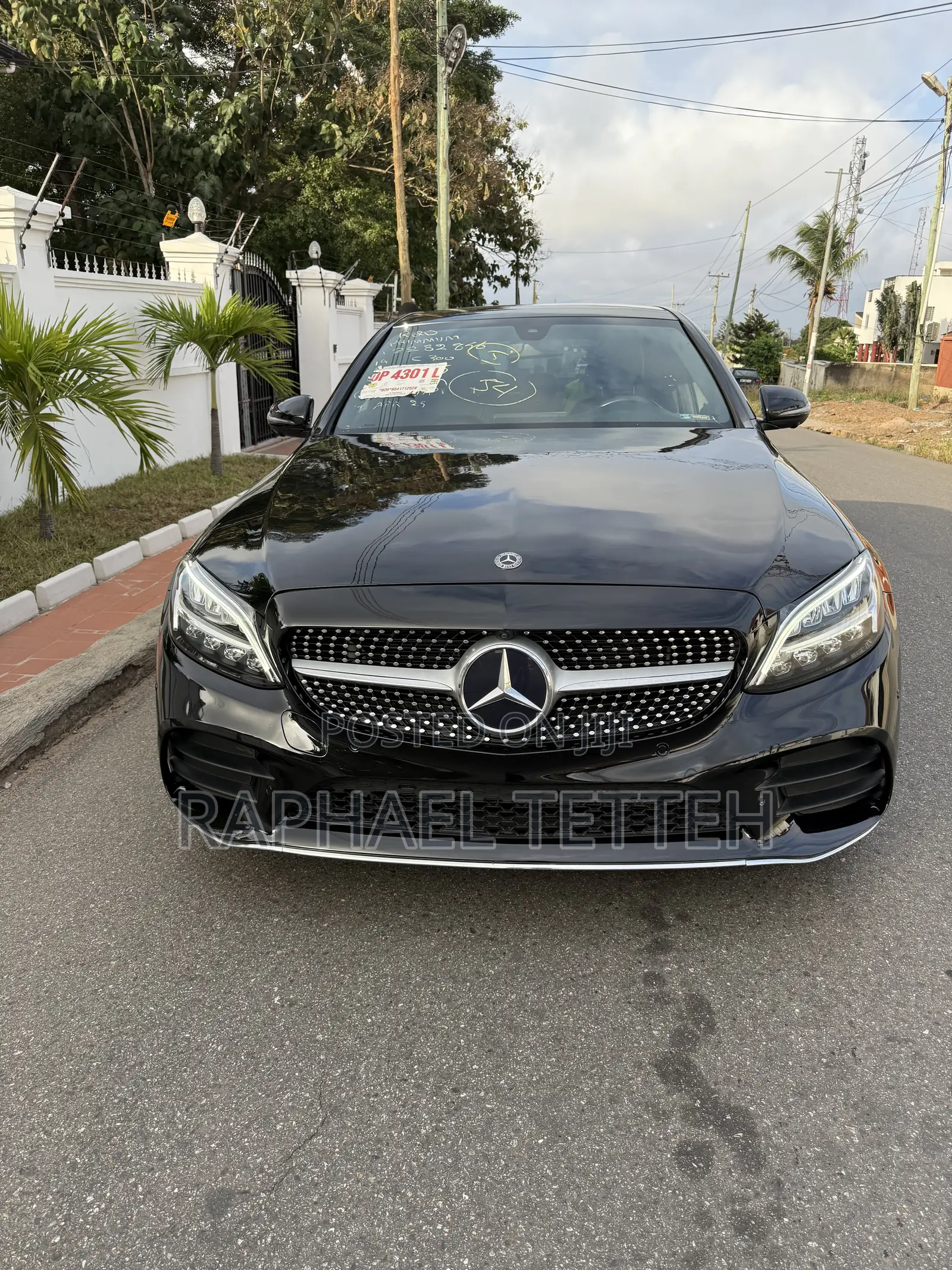 Mercedes-Benz C300 Base C300 AWD 4MATIC Sedan 2019 Black