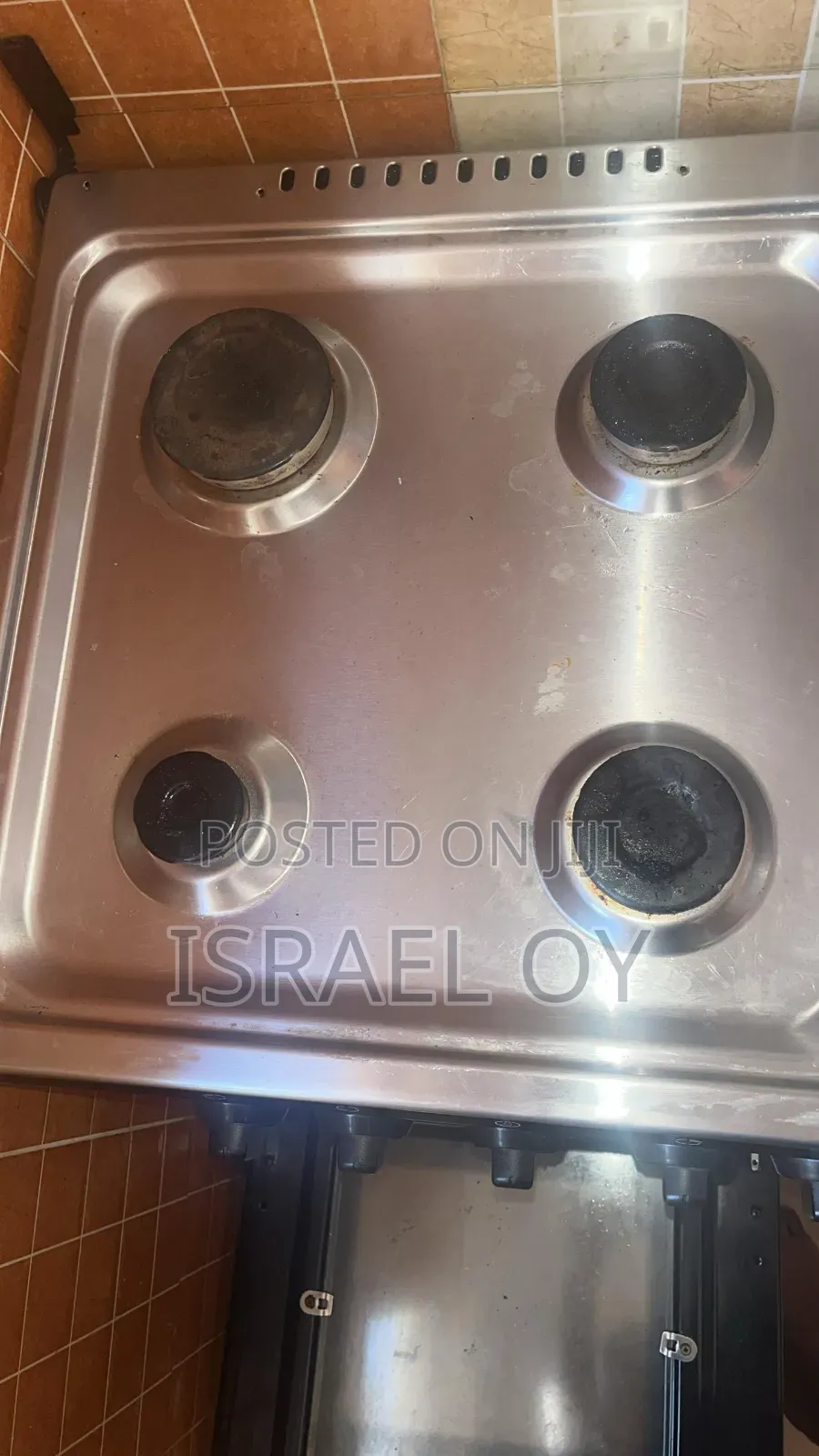 Nasco 4 Burners Cooker + Cylinder Gas for Sale