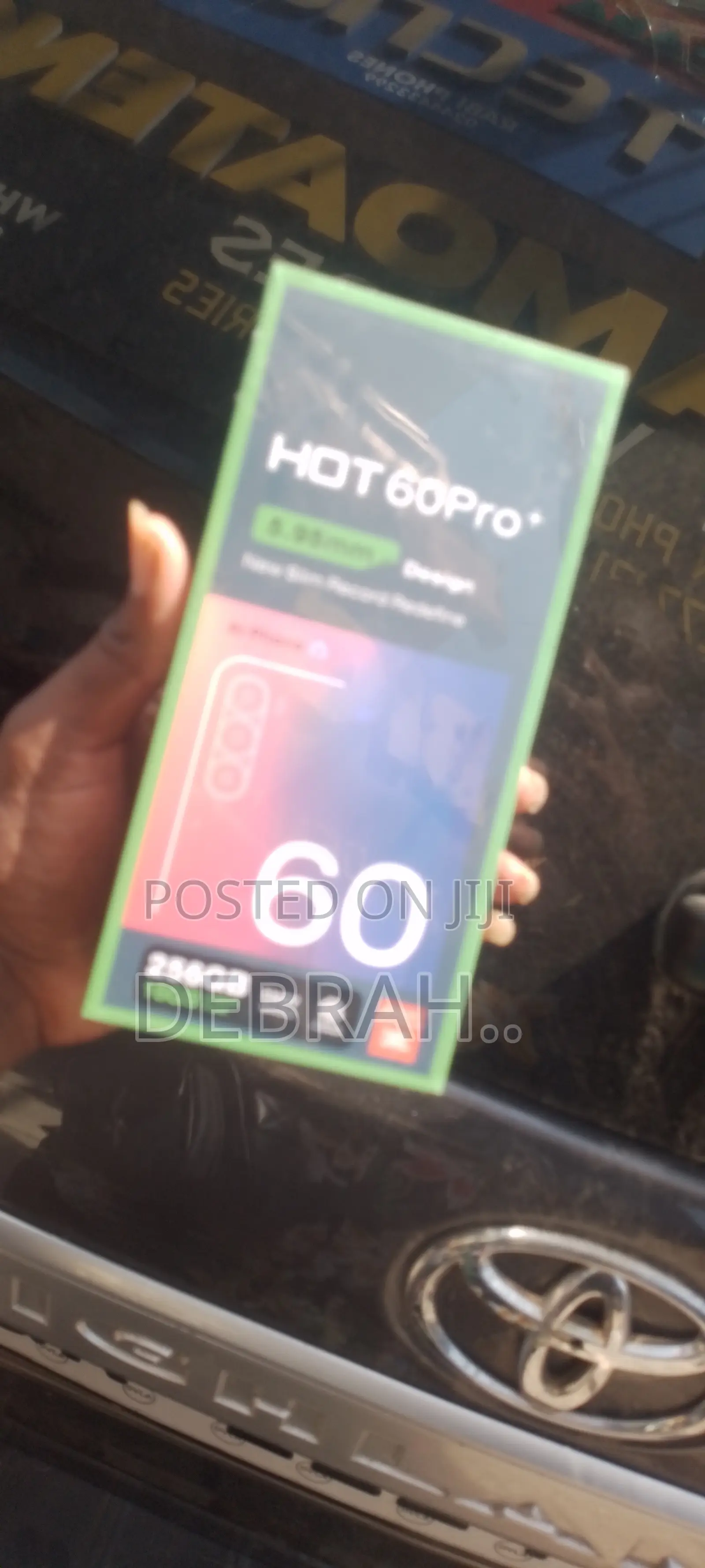 New Infinix Hot 60 Pro+ 256 GB Black