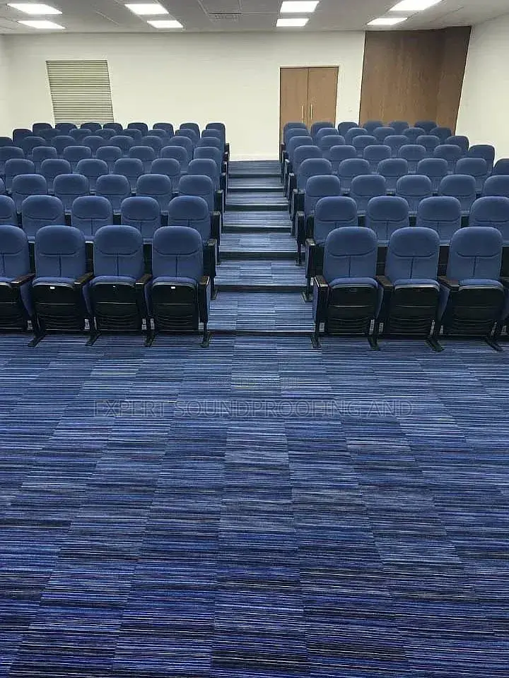 Acoustic Treatments Carpet Tiles.
