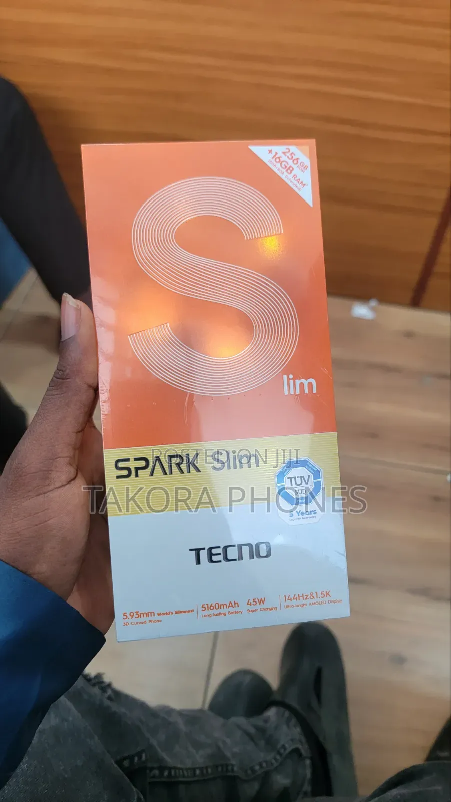 New Tecno Spark Slim 256 GB Gray