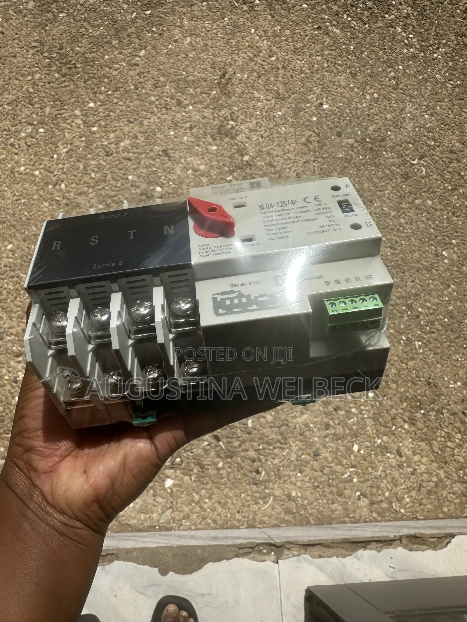 Dual Power Ats Changeover ( Single Phase)100amps