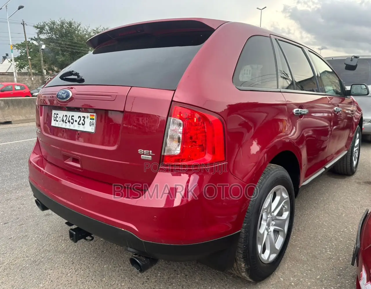 Ford Edge SEL 4dr SUV (3.5L 6cyl 6A) 2014 Red