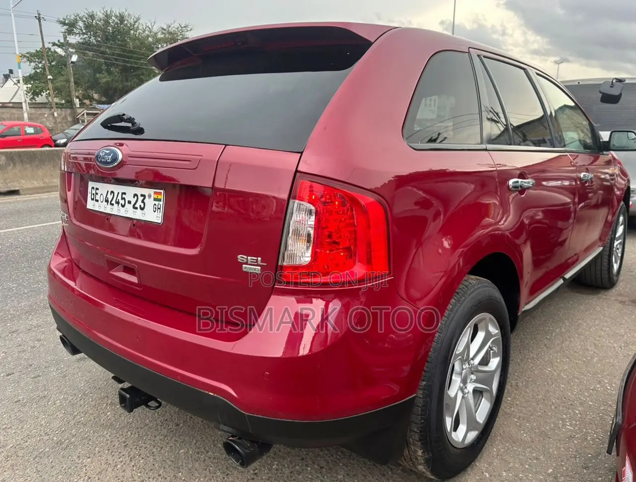 Ford Edge SEL 4dr SUV (3.5L 6cyl 6A) 2014 Red