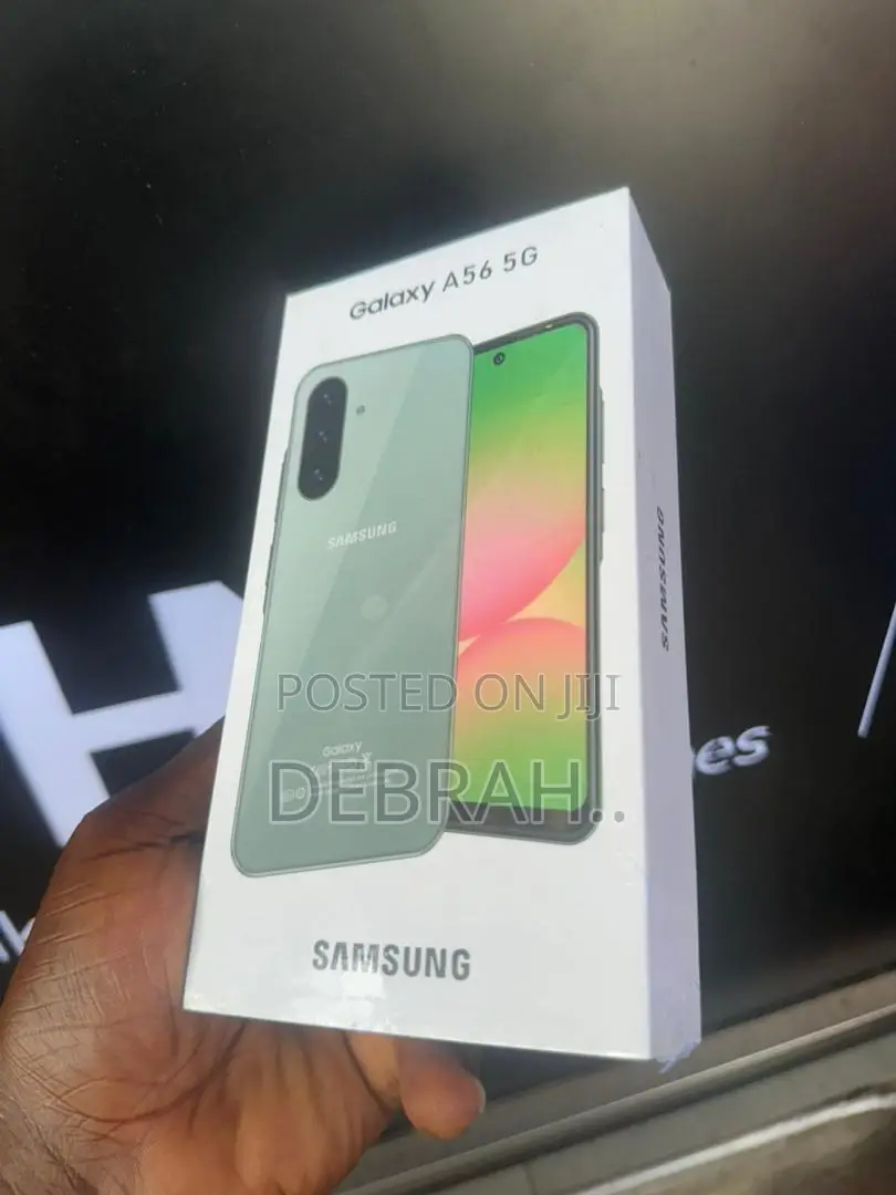 New Samsung Galaxy A56 256 GB Black