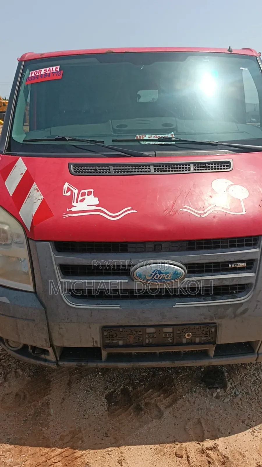 Ford Transit 2008 Red