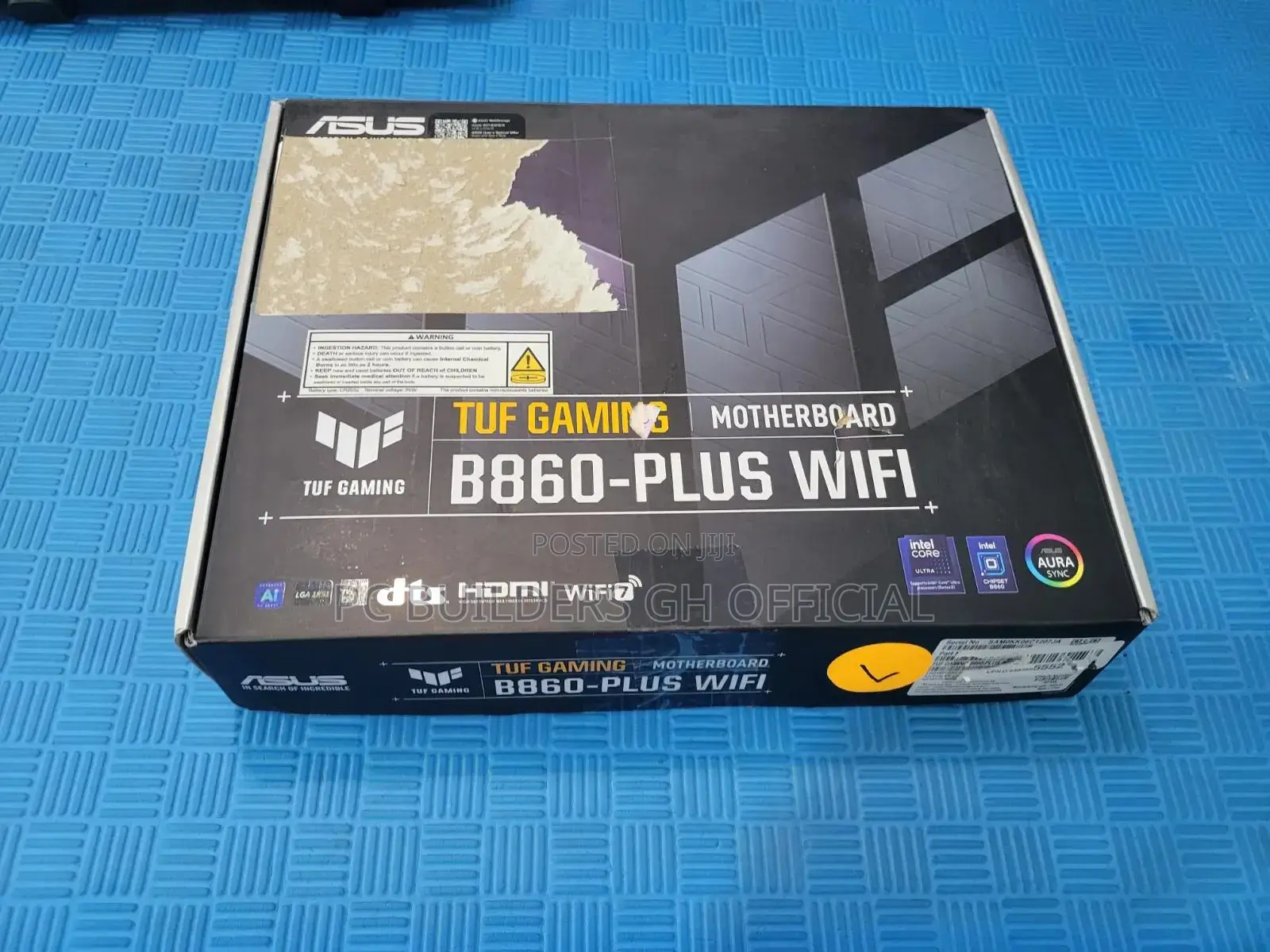 Asus Tuf Gaming B860-Plus Wifi Motherboard – Lga1851 Intel Core Ultra