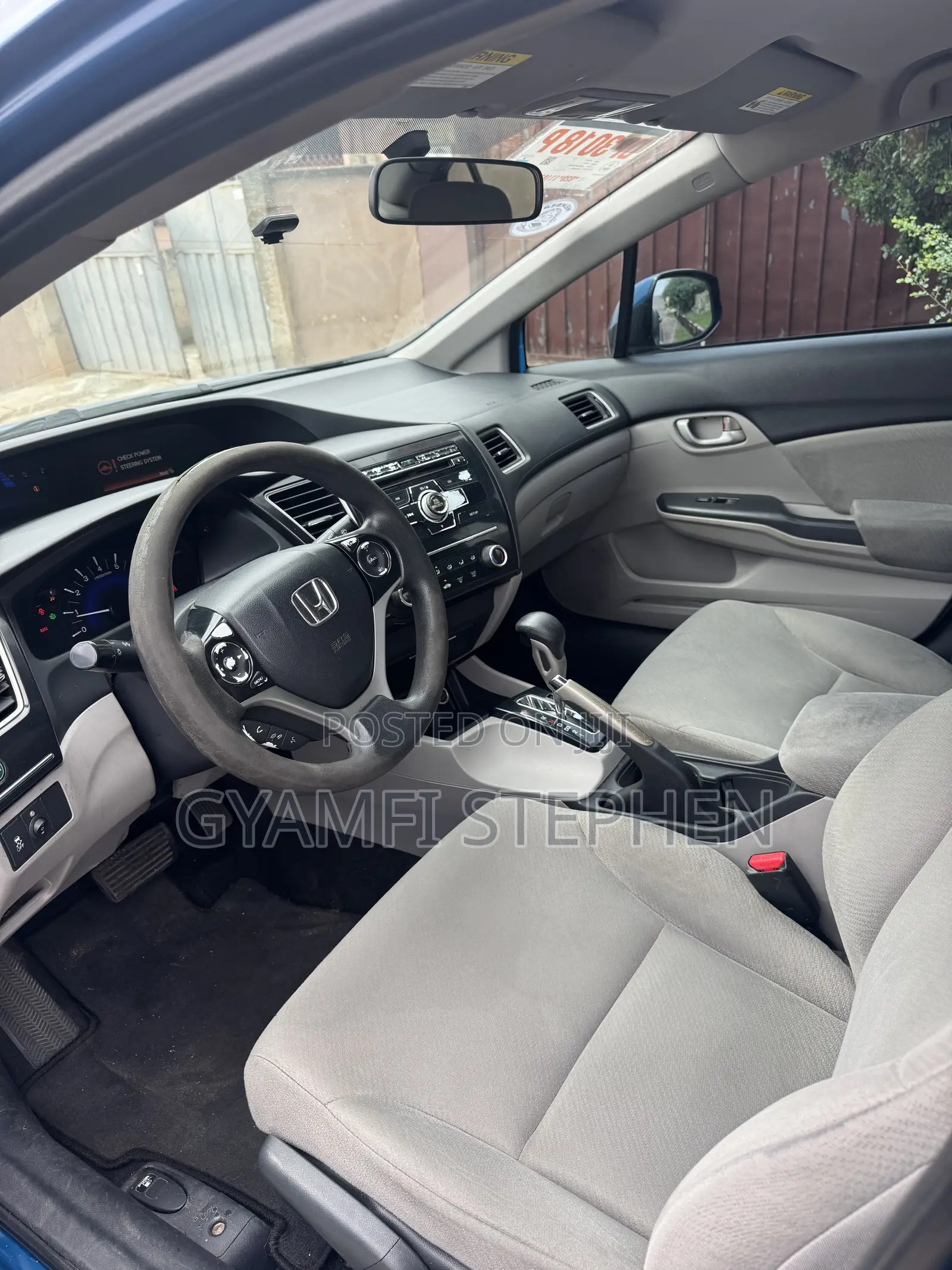 Honda Civic 2015 Blue