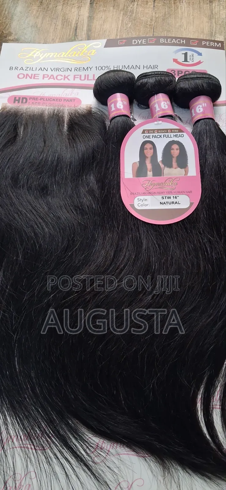 Hymalaika Brazilian Virgin Remy Hair 16inch