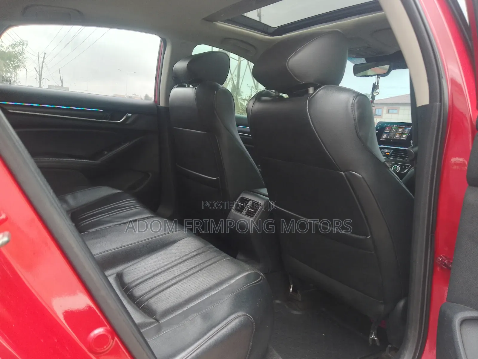 Honda Accord Touring 2.0T 2018 Red