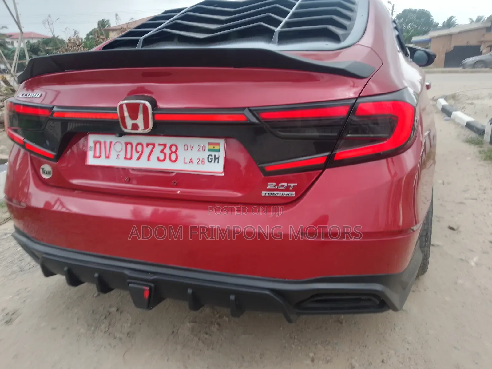 Honda Accord Touring 2.0T 2018 Red