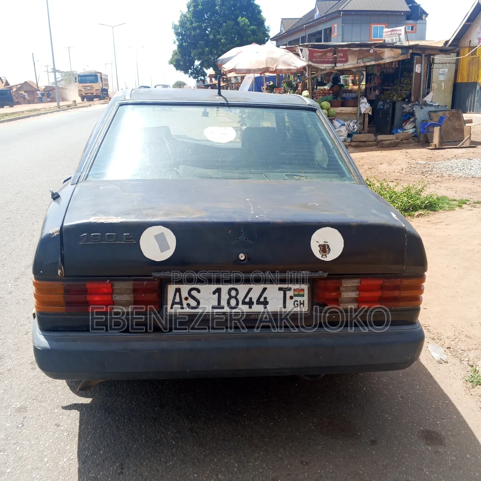Mercedes-Benz 190E 1990 Black
