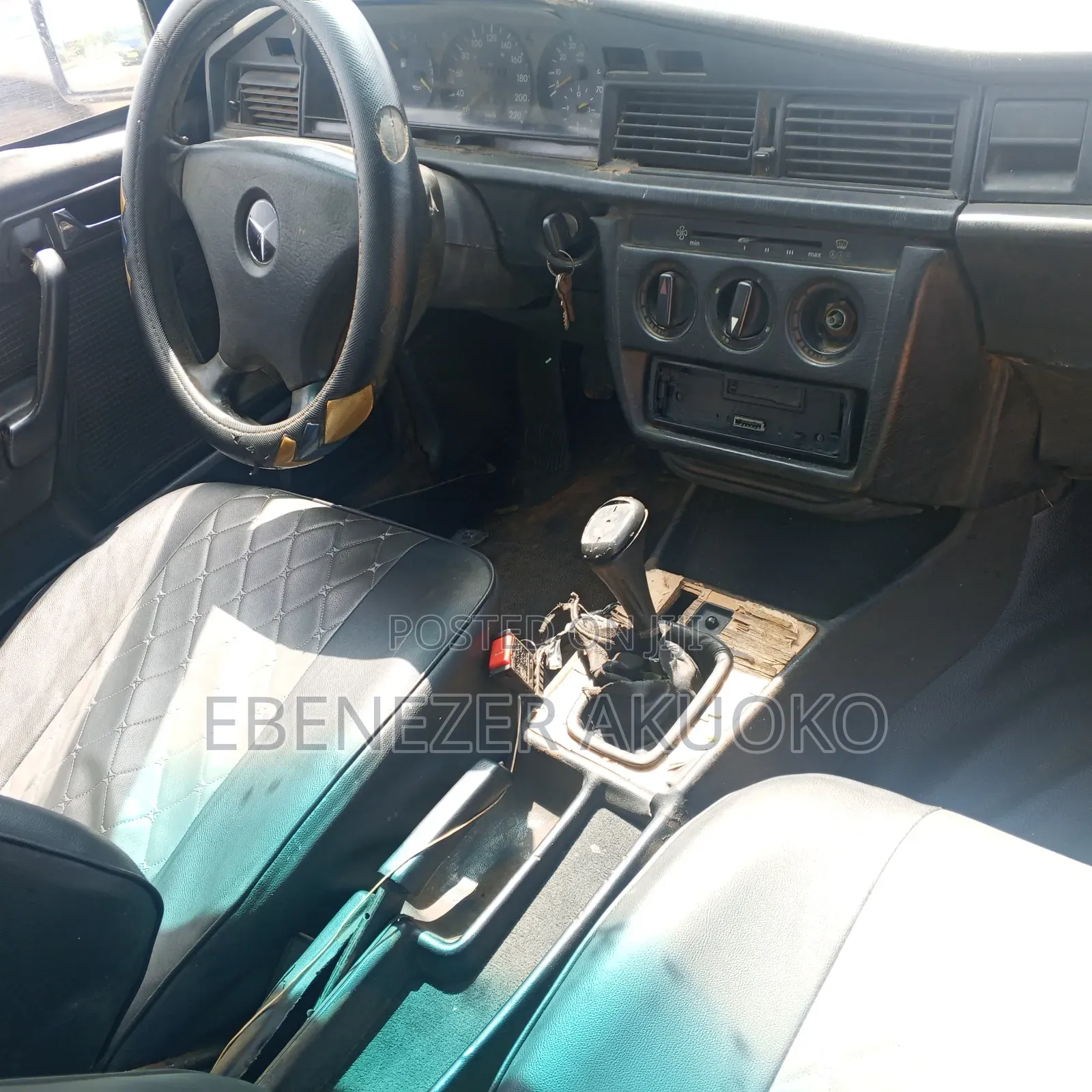 Mercedes-Benz 190E 1990 Black