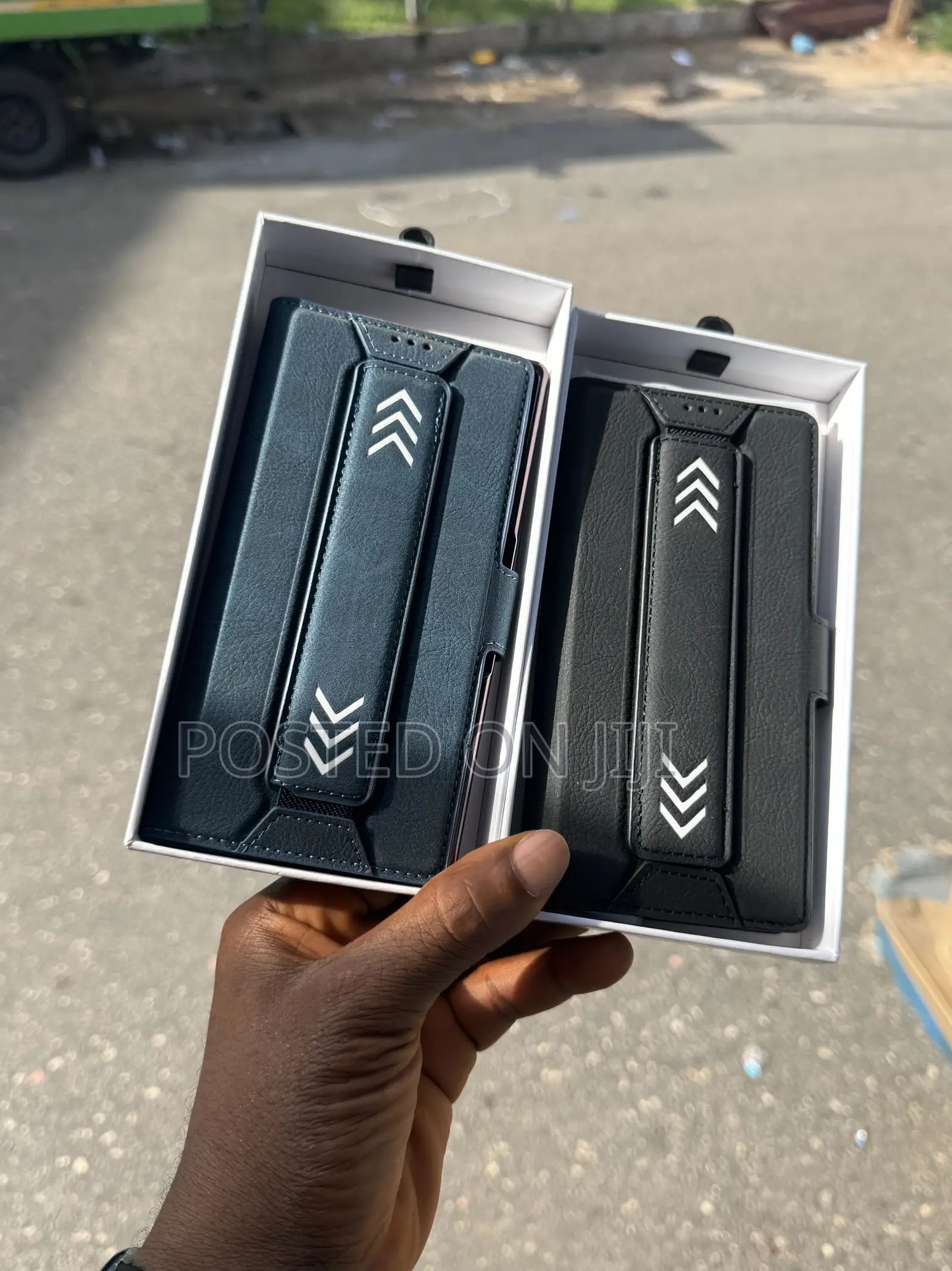 Fold 7 /6/5/4/3 Original Leather Flip Cover