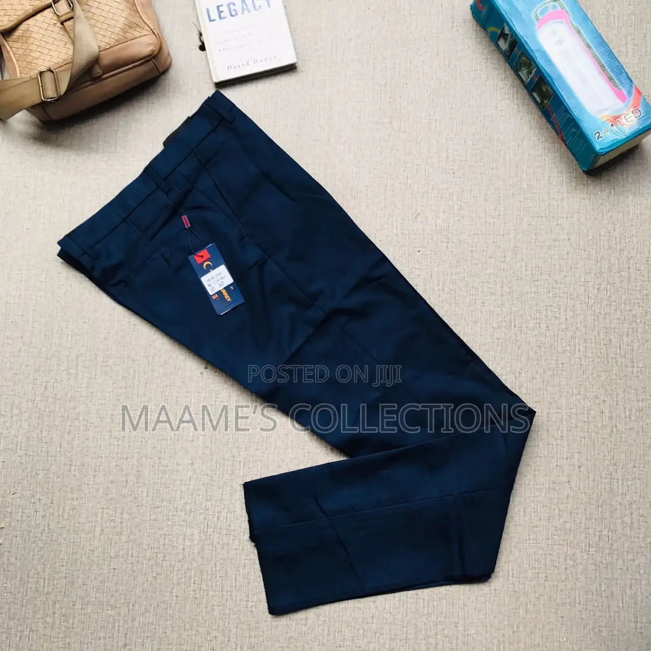 Quality Men’S Office Material Trousers (Sizes 28 - 40)