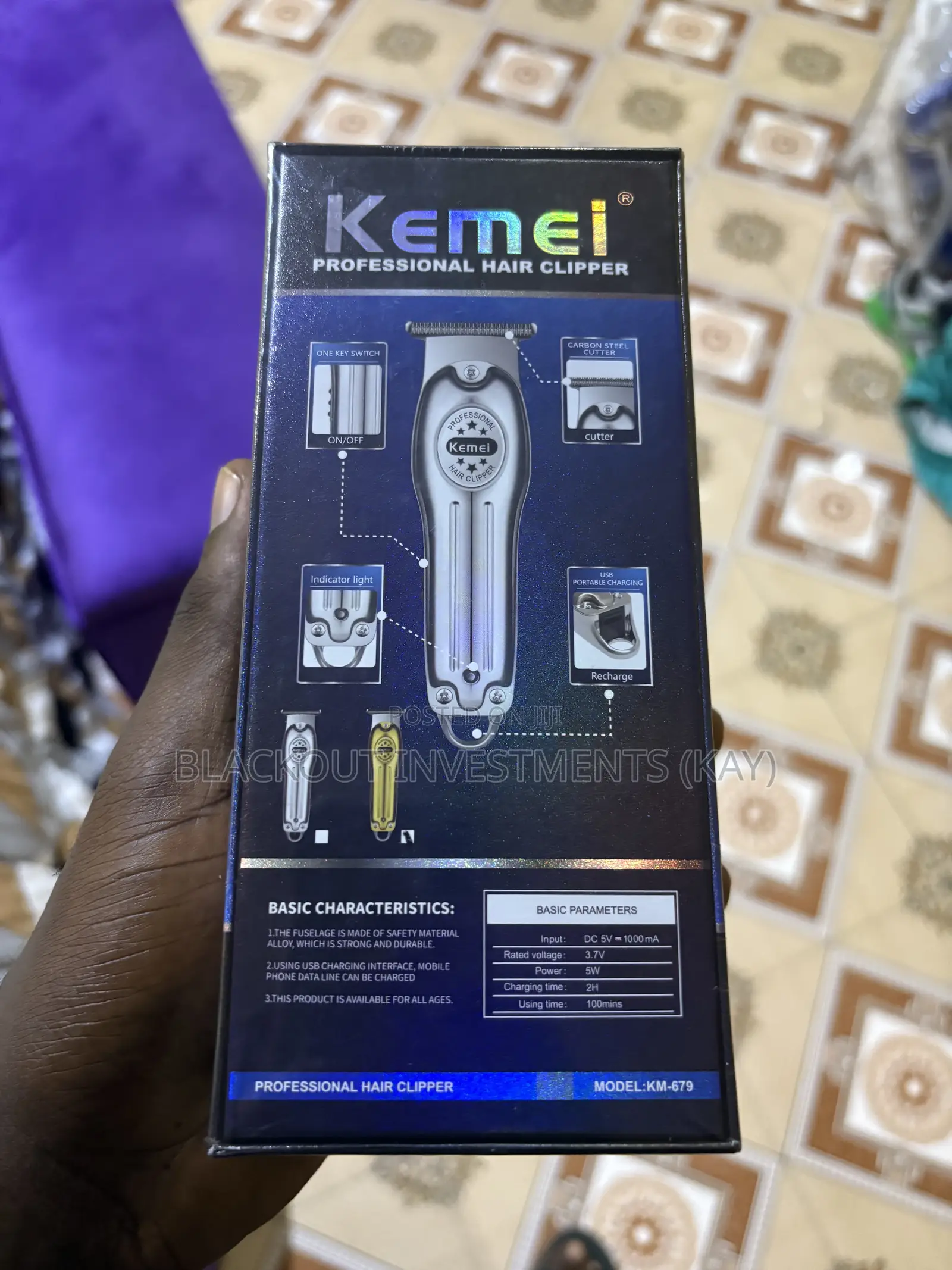Rechargeable Shaving Machine
