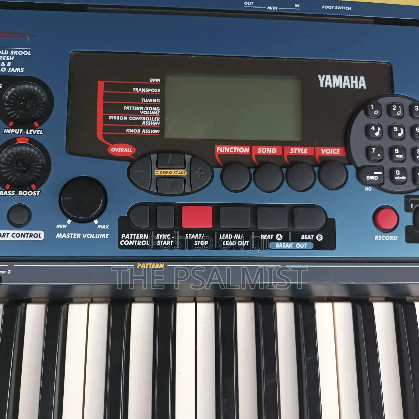 Yamaha PSR DJX Pitch Ribbon Controller Dual Etc