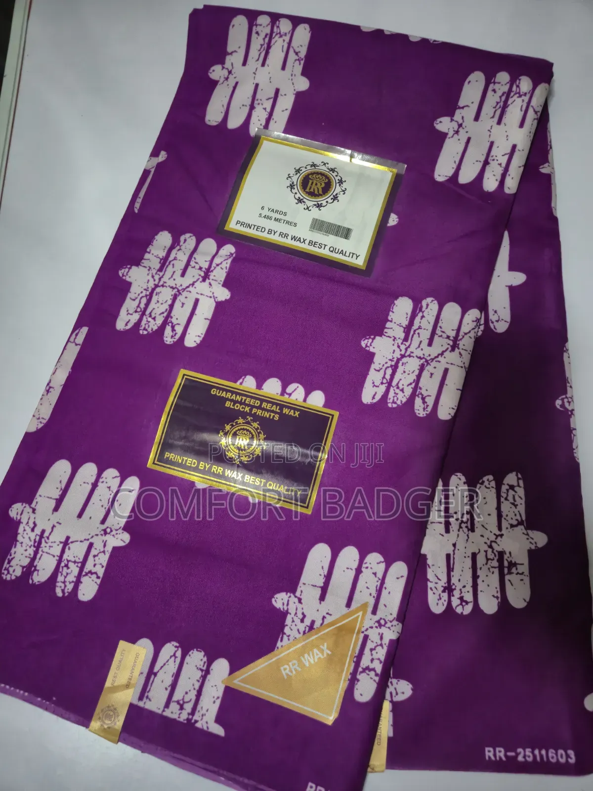 Colourful Small African Prints Available in 6 Yards