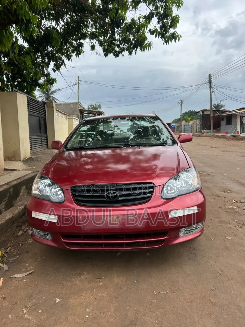 Toyota Corolla LE 2007 Red