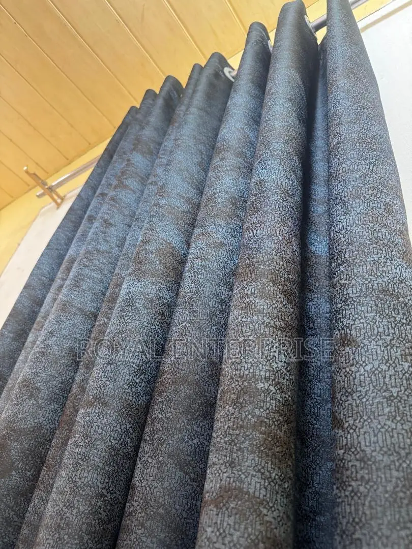 Blackout Curtains With Black Backing Thermal Insulated