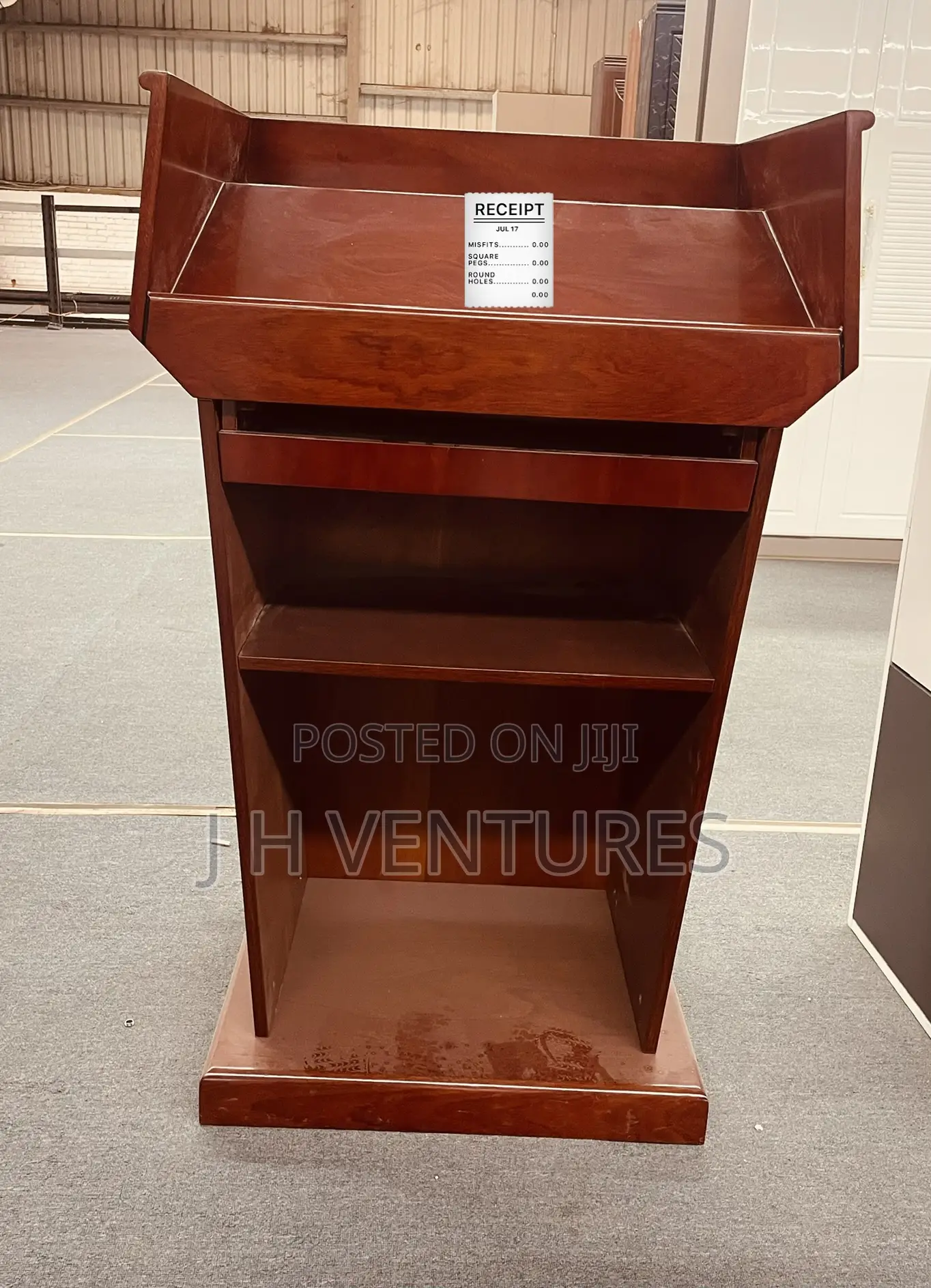 Wooden Podium/Pulpit