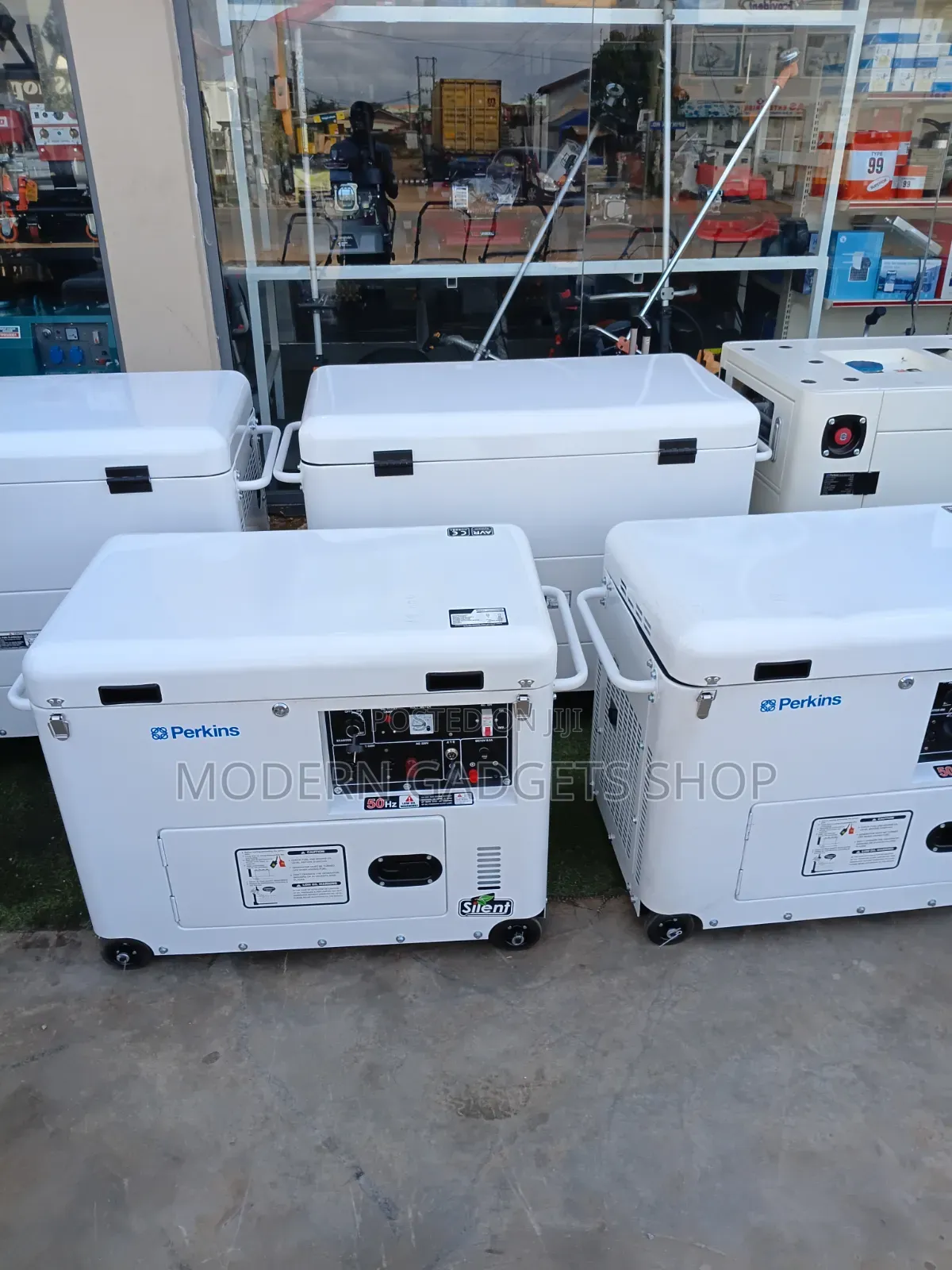 Perkins 7kva Silent Diesel Generator – Brand New