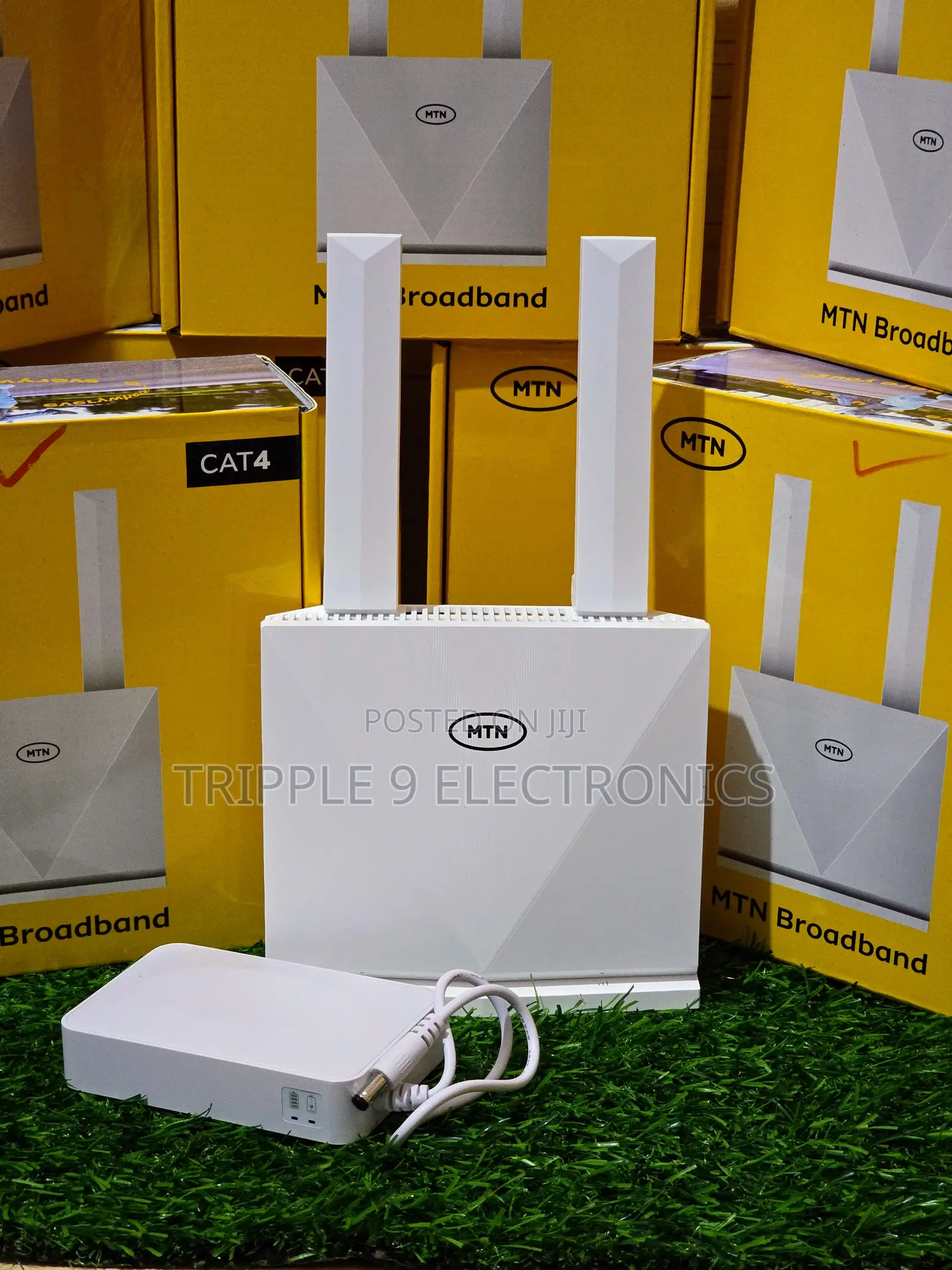 Cat 4 Universal Portable High Speed MTN Router With Power Bank