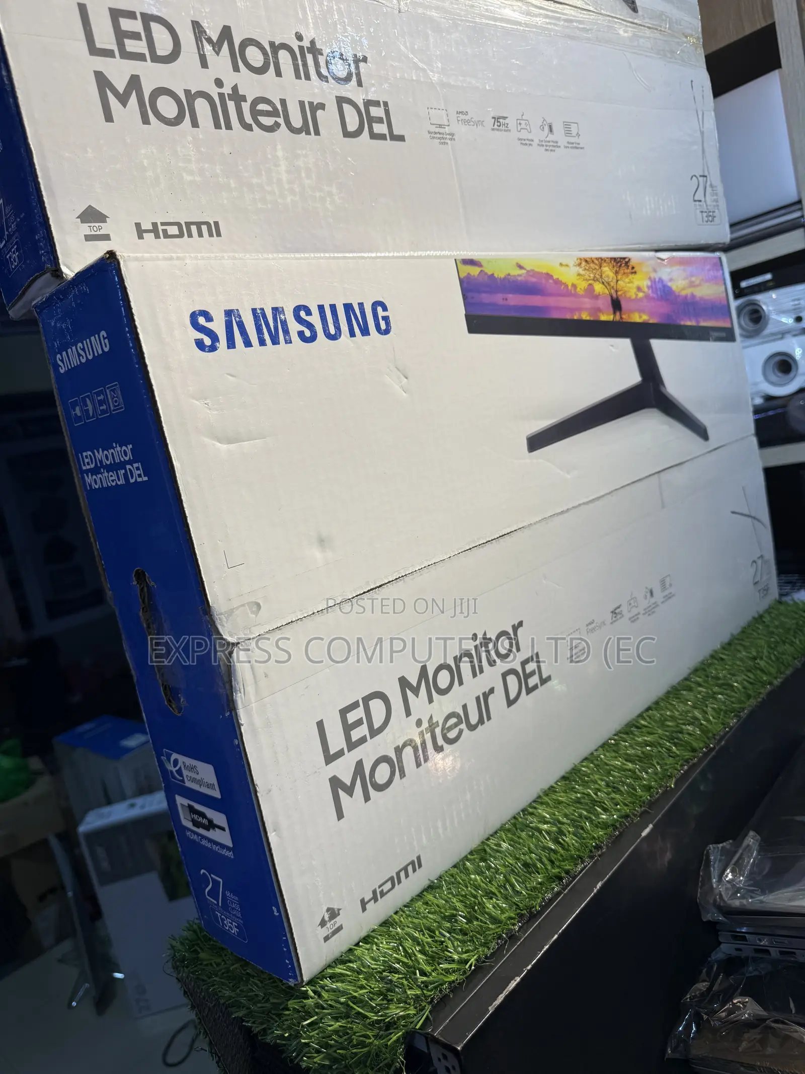 Samsung 27' T35f FHD 1080p Computer Monitor, 75hz, Ips Panel, Hdmi,