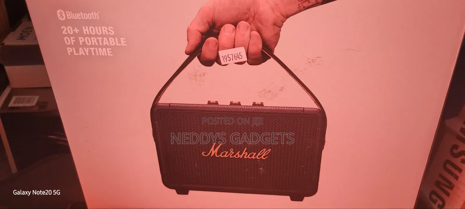 Marshall Kilburn Ii Portable Bluetooth Speaker 20+ Hours