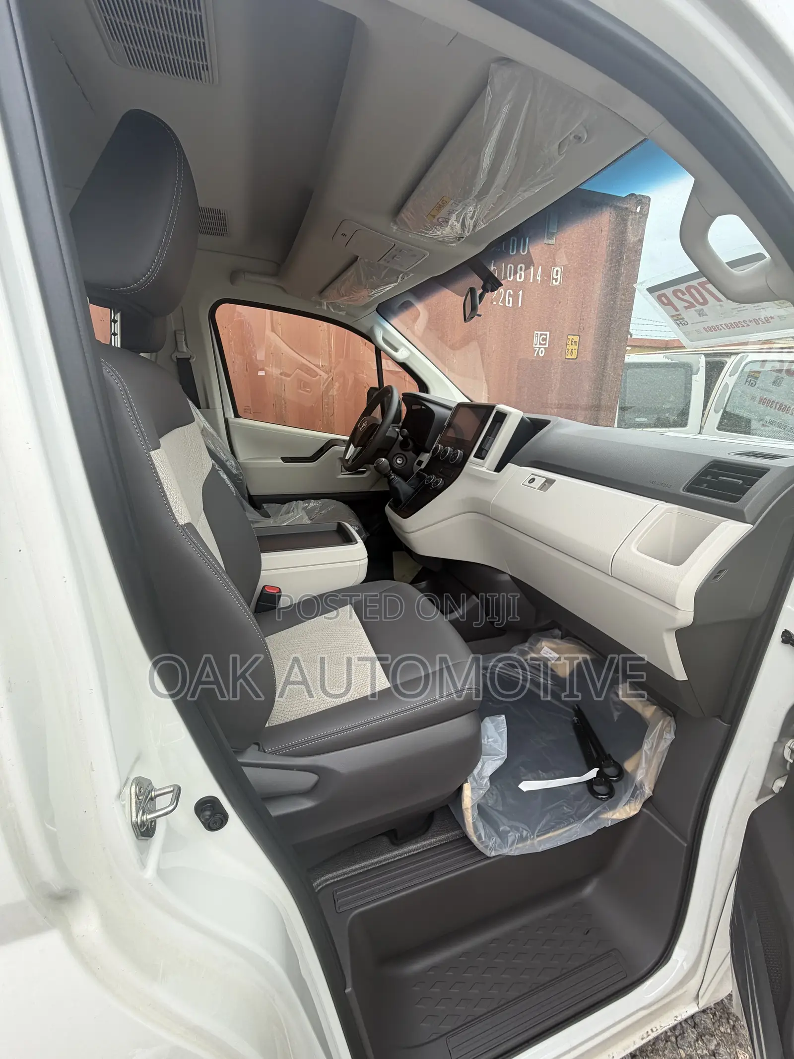 New Toyota HiAce 2025 White