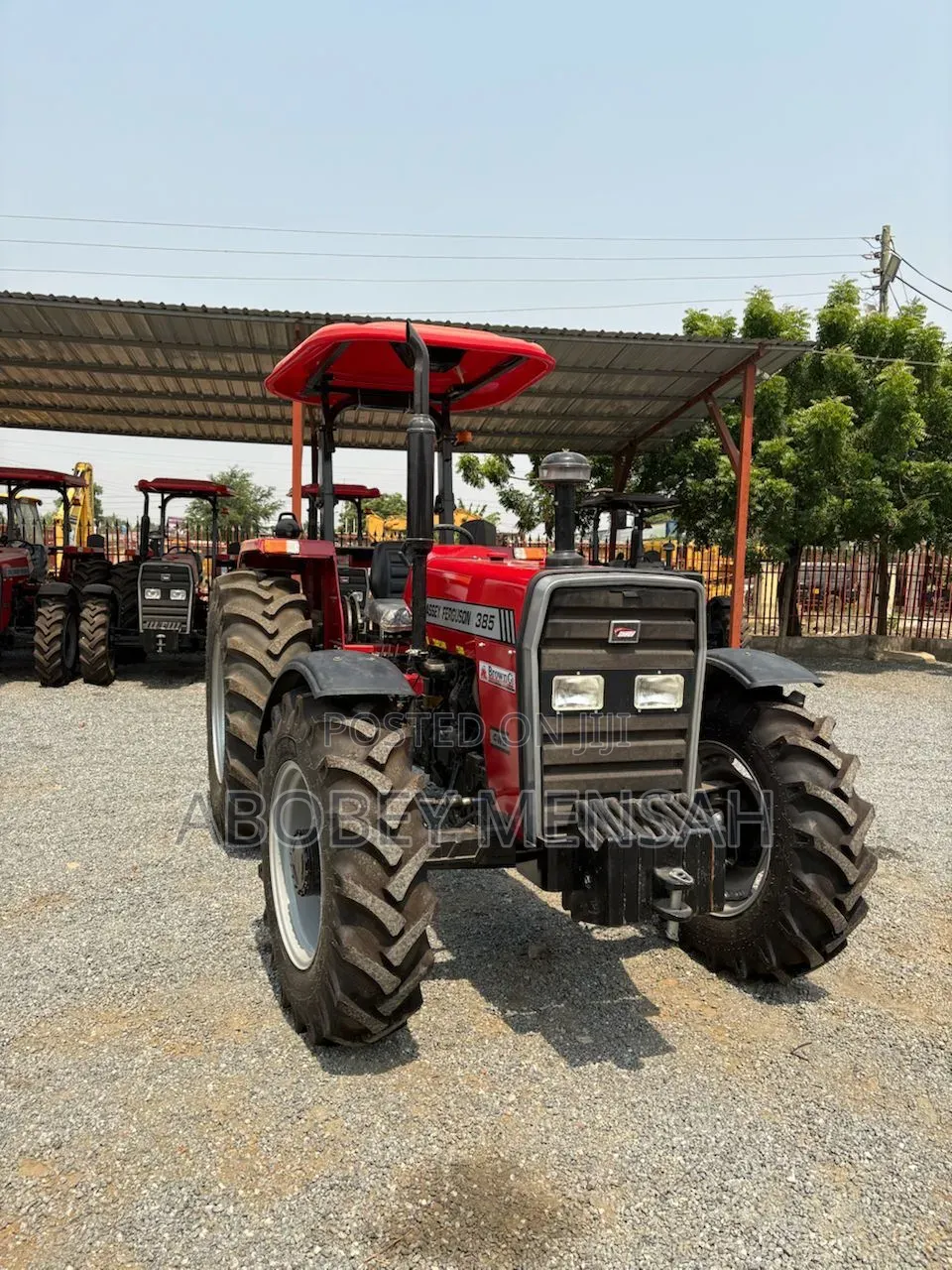 Brand New Mf Tractors With Plough.